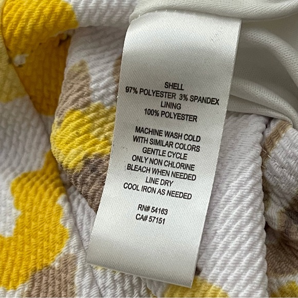 J Howard Women’s Dress Floral Cap Sleeve Size 12 - Picture 15 of 16